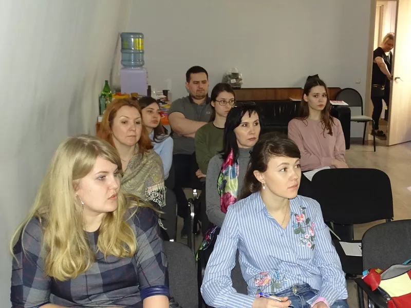 Участники занятия по лазерной стоматологии 11. апреля 2019 г.Москва