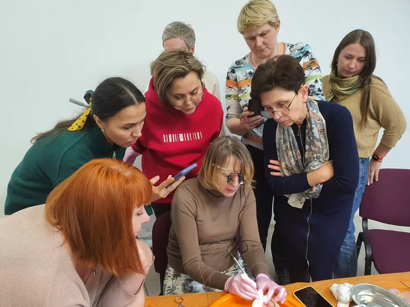 Мастер-класс по лазерной пародонтологии.