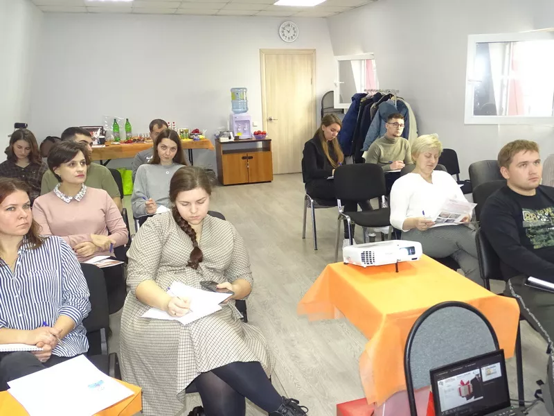 Участники занятия по лазерной стоматологии