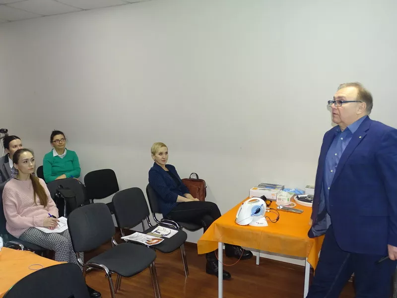 Участники семинара по лазерной стоматологии