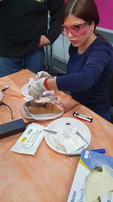 Участница мастер-класса